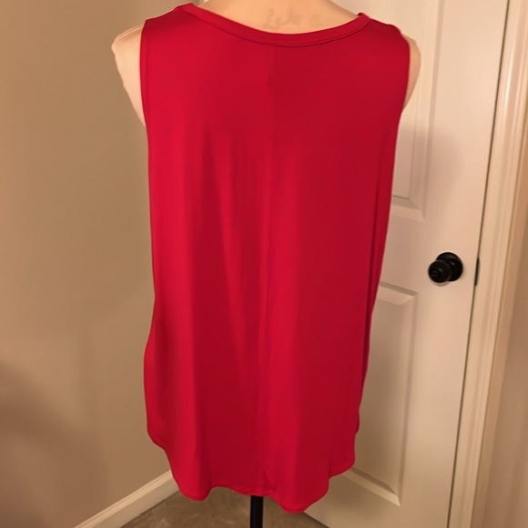 EttelLut red sleeveless tunic size medium - Picture 4 of 6